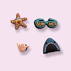 Summer Croc Charm Bundle